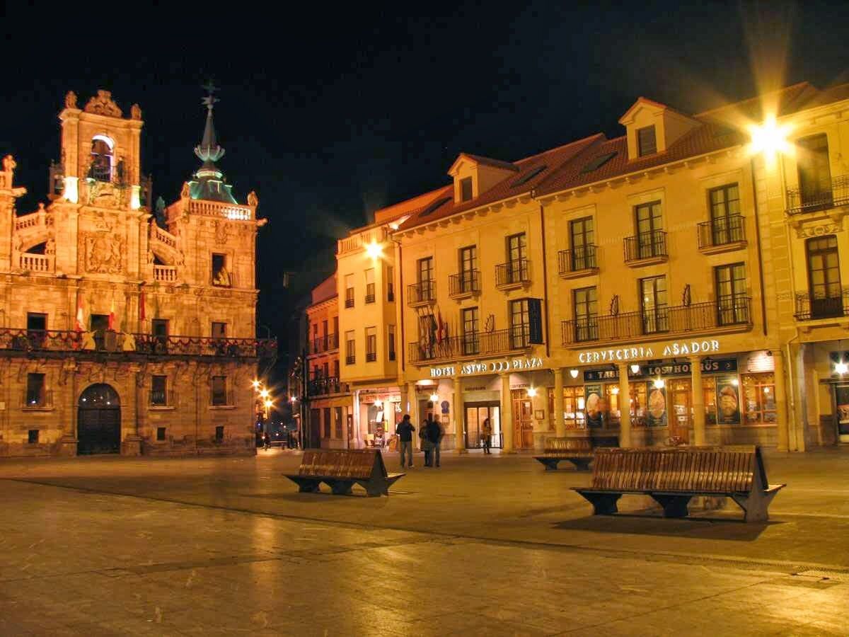 Exe Astur Plaza Hotell Astorga Eksteriør bilde